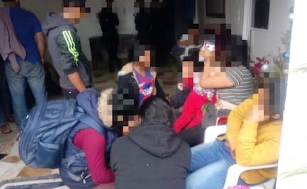 Aseguran a 40 migrantes en el sur de Veracruz