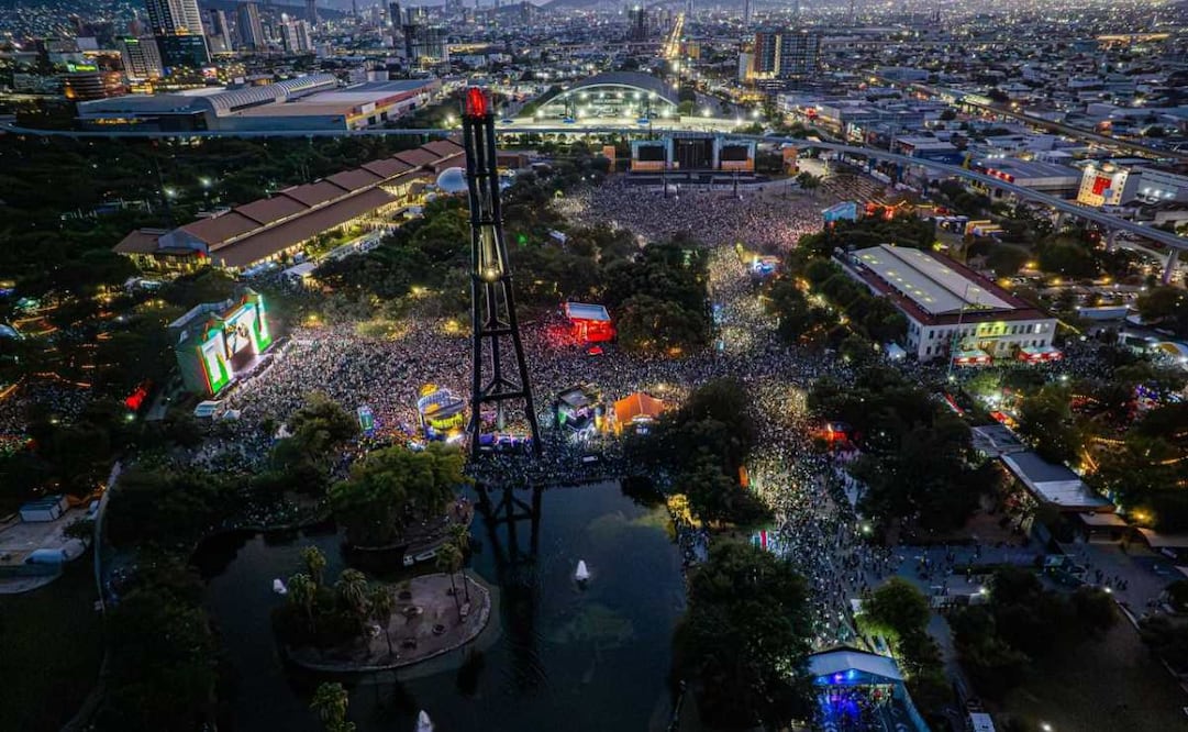 Fan Fest de Monterrey durante el partido México vs Corea / Foto: Especial