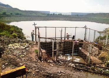 Refuerzan presa El Ángulo por lluvias