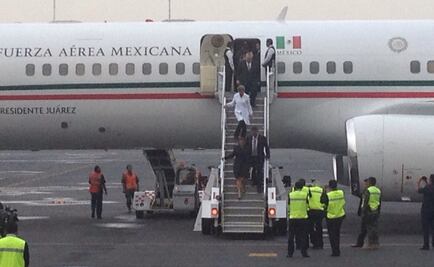 Aterriza avión con mexicanos heridos en Egipto