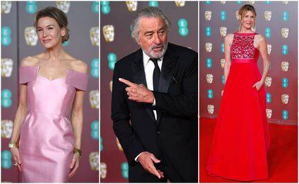 Bafta 2020: Cae "lluvia" de famosos en la alfombra roja