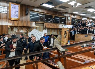 VIDEO. Túnel secreto en una sinagoga de Nueva York provoca un altercado entre policías y fieles judíos