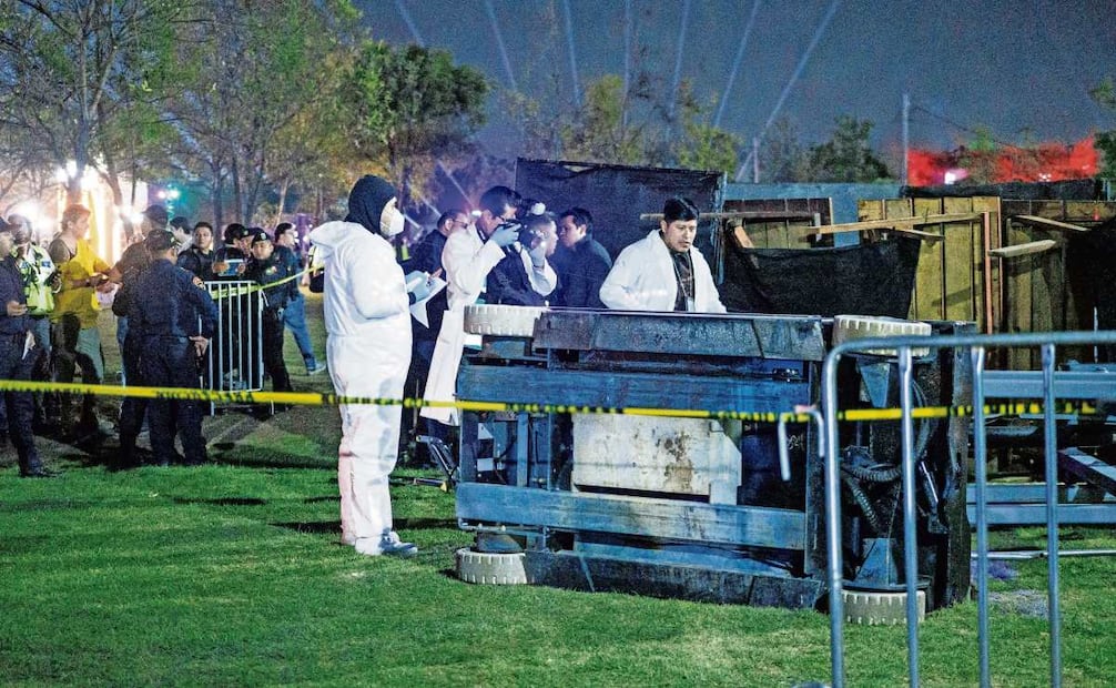 El 5 de abril de 2025 una estructura decorativa colapsó durante el Festival AXE Ceremonia. Foto: Archivo EL UNIVERSAL