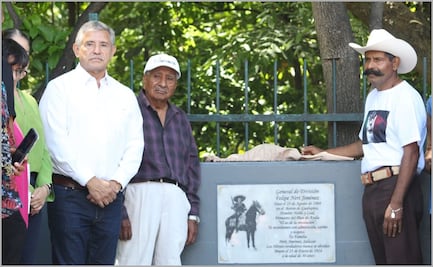 Nieto del General revolucionario Felipe Neri Jiménez asiste al homenaje de su abuelo en Cuernavaca