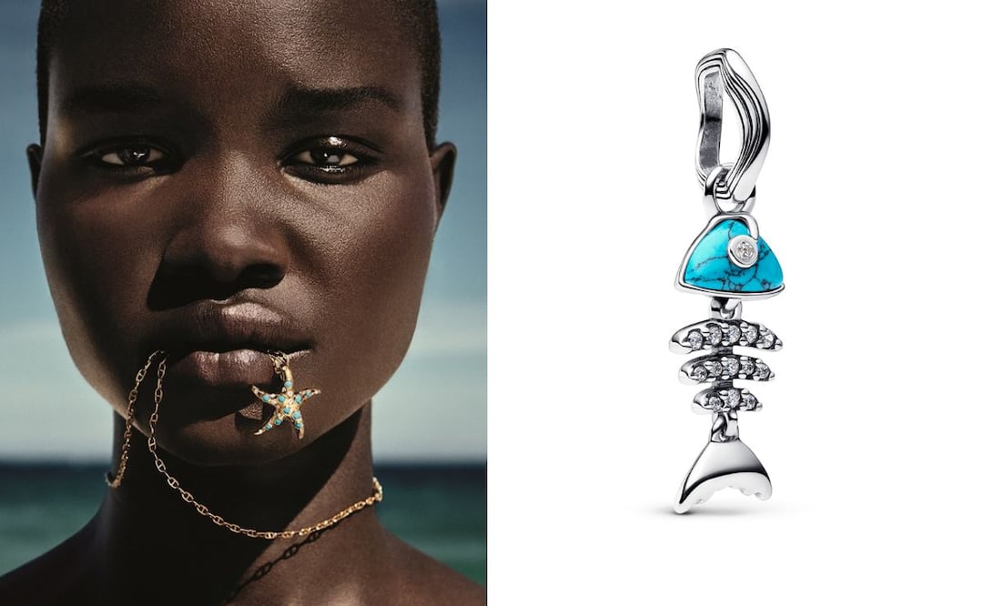 La colección de Pandora para el verano 2025 incorpora detalles marinos. Foto: Cortesía