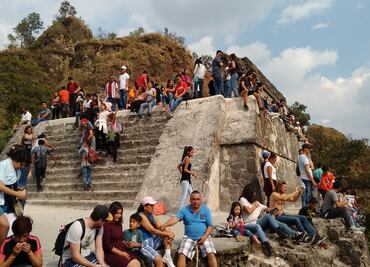 Reabrirán al público la Zona Arqueológica Tepozteco, en Tepoztlán