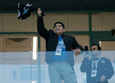 Diego Armando Maradona, nuevo técnico de Dorados