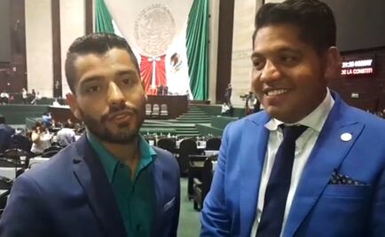 No sólo en Bellas Artes, en San Lázaro también celebraron a líder de la Luz del Mundo