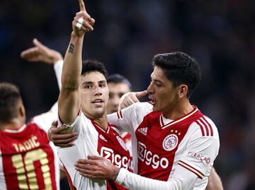 Jorge Sánchez y Édson Álvarez: dupla titular una vez más con el Ajax