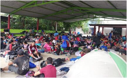 Estiman salida de 80 mil migrantes de Chiapas por violencia; esperan entrar a Oaxaca para ir a EU