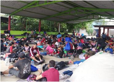 Estiman salida de 80 mil migrantes de Chiapas por violencia; esperan entrar a Oaxaca para ir a EU