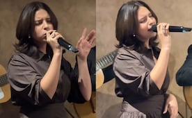 ¿Ángela Aguilar está embarazada? Las FOTOS del festejo de Pepe Aguilar desatan fuertes rumores