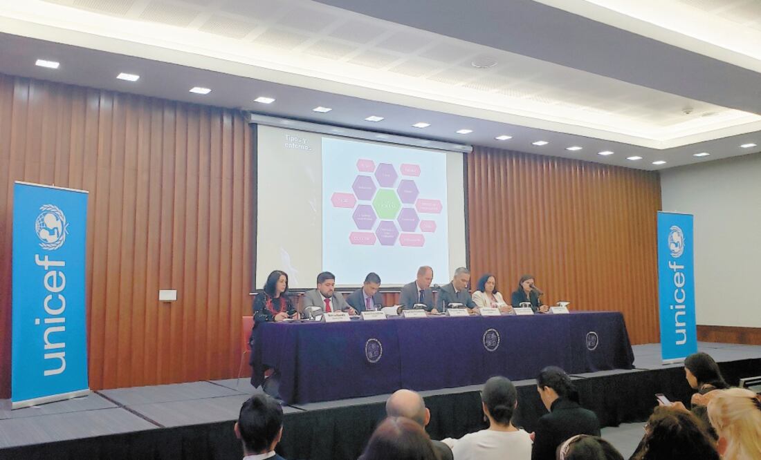 La UNICEF presentó en la capital del país el informe oficial del estudio Panorama Estadístico de la Violencia Contra Niñas, Niños y Adolescentes en México. Foto: ESPECIAL
