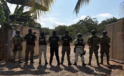 Aseguran inmueble en Nayarit usado para almacenar huachicol; decomisan semi remolque con combustible