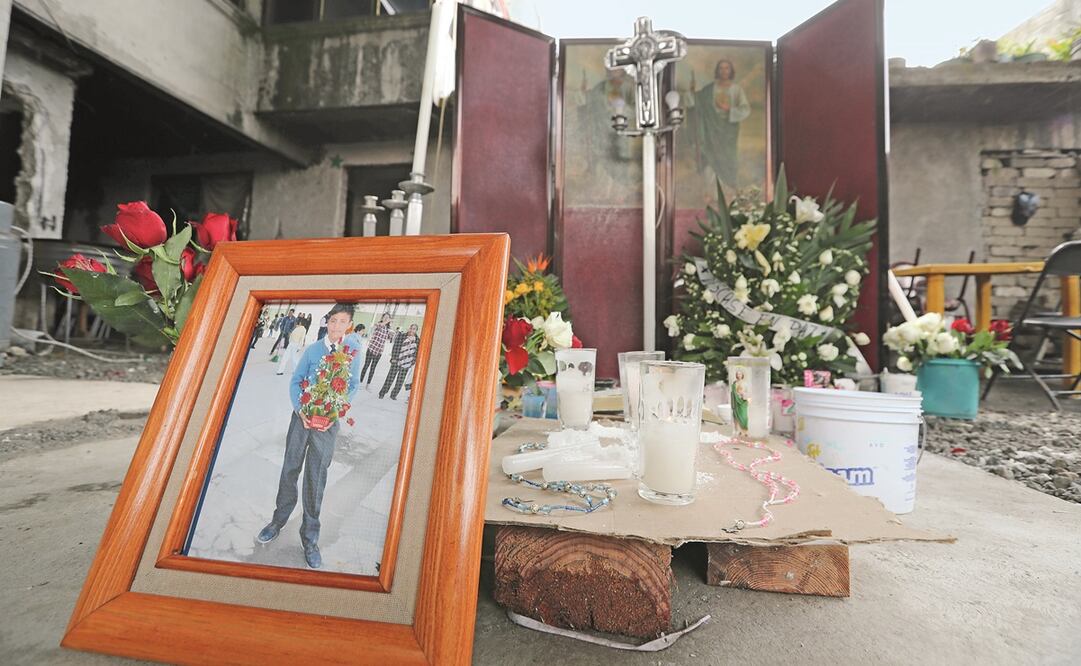 Guillermo, de 14 años, murió al intentar defender a su novia de una violación. Foto: Jorge Alvarado. EL UNIVERSAL