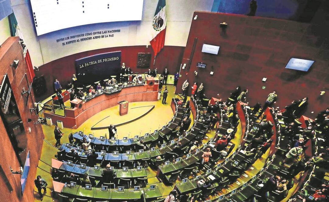 Senado de la República. Foto: Archivo EL UNIVERSAL