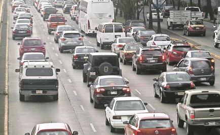 Descansan autos con calcomanía rosa o matrícula terminada en 7 u 8