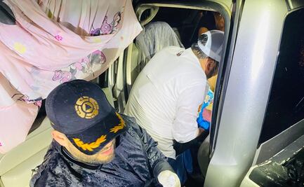 En pleno aguacero, alcalde atiende parto en carretera de Tamaulipas; "¡Bienvenida a González pequeña!": presidente municipal