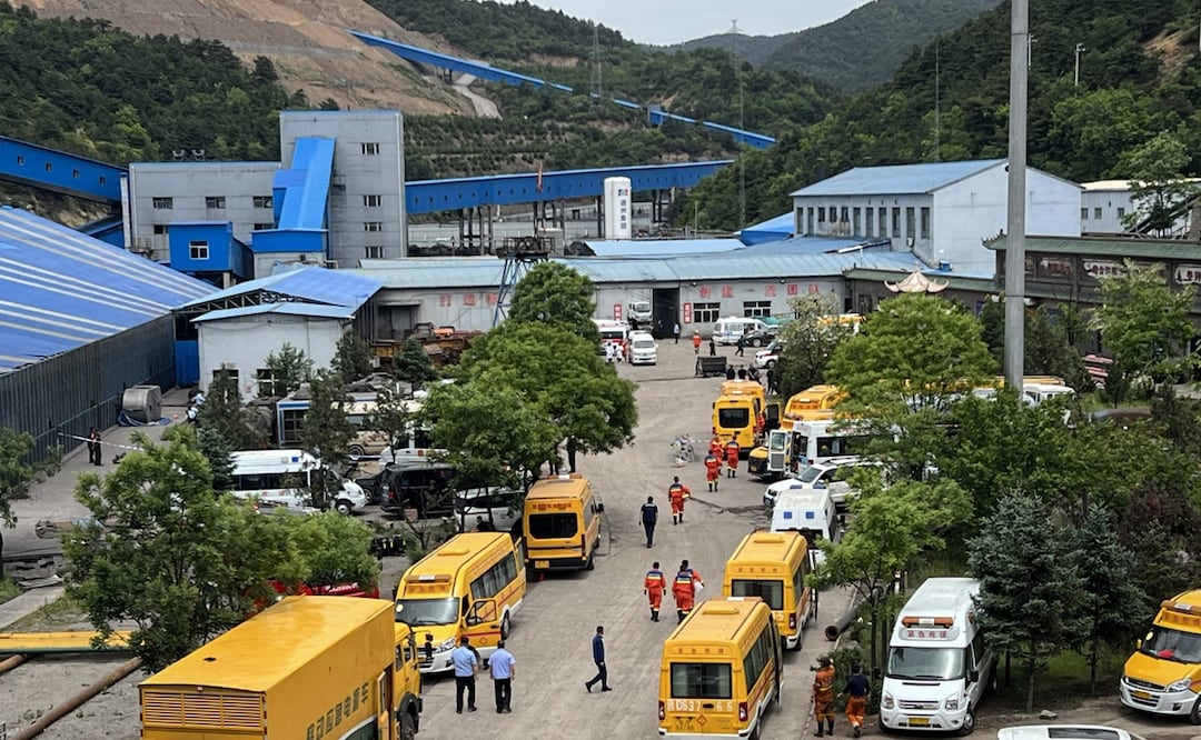 Explosión en la mina de carbón de Liushenyu, en el norte de China, deja decenas de muertos. Foto: AFP