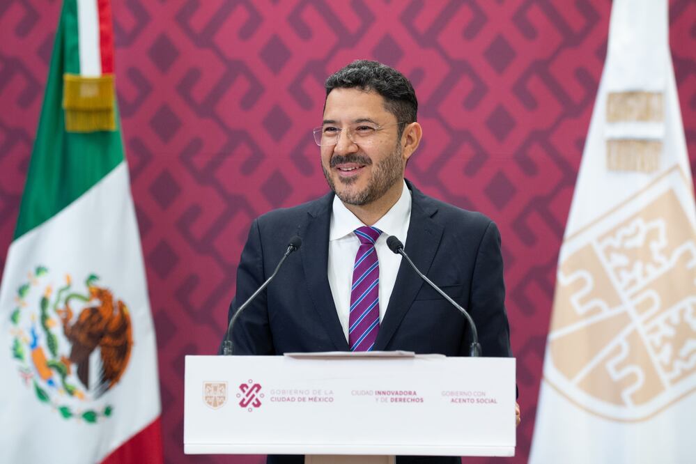 Martí Batres, jefe de Gobierno de la CDMX. Foto: Especial