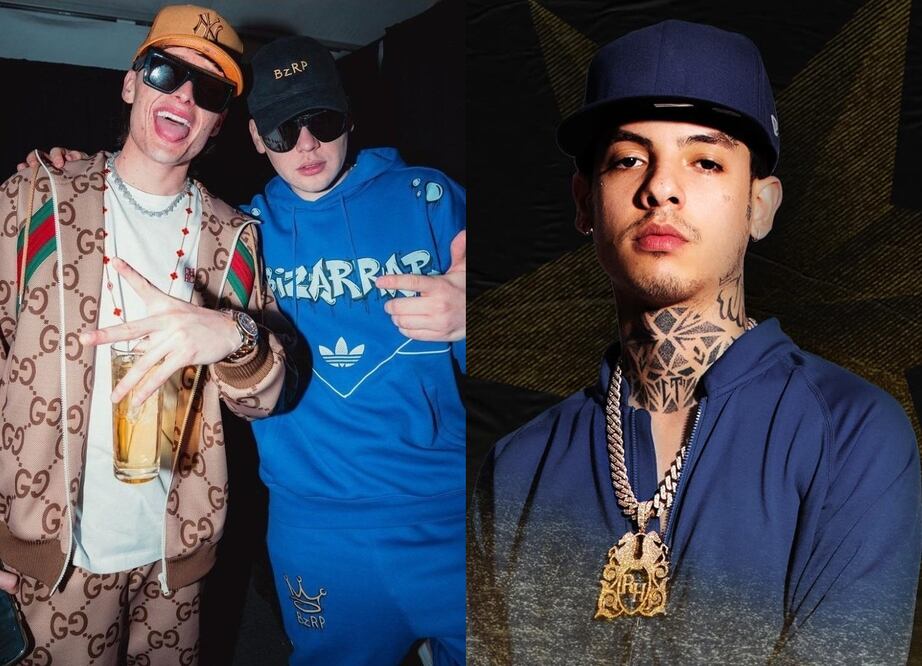 Natanael Cano cuenta con varios éxitos musicales de los corridos tumbados. / Foto: Twitter @bizarrap / Facebook Natanael Cano