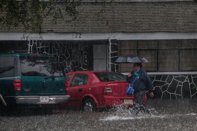 Reportan lluvia en siete delegaciones
