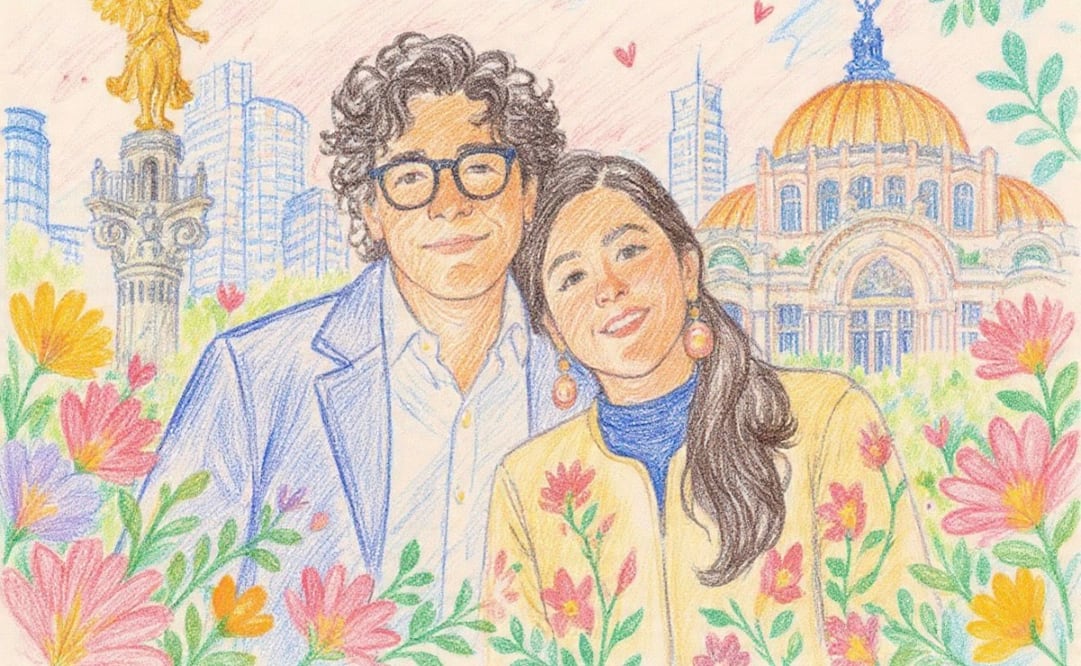 Ximena Guzmán y José Muñoz. Foto: Tomada de la cuenta de X de @ClaraBrugadaM