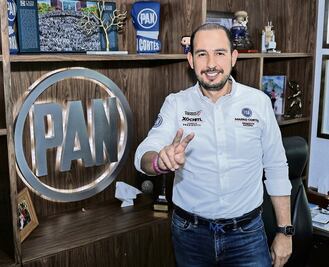 Álvarez Máynez "está financiado por Morena", afirma Marko Cortés