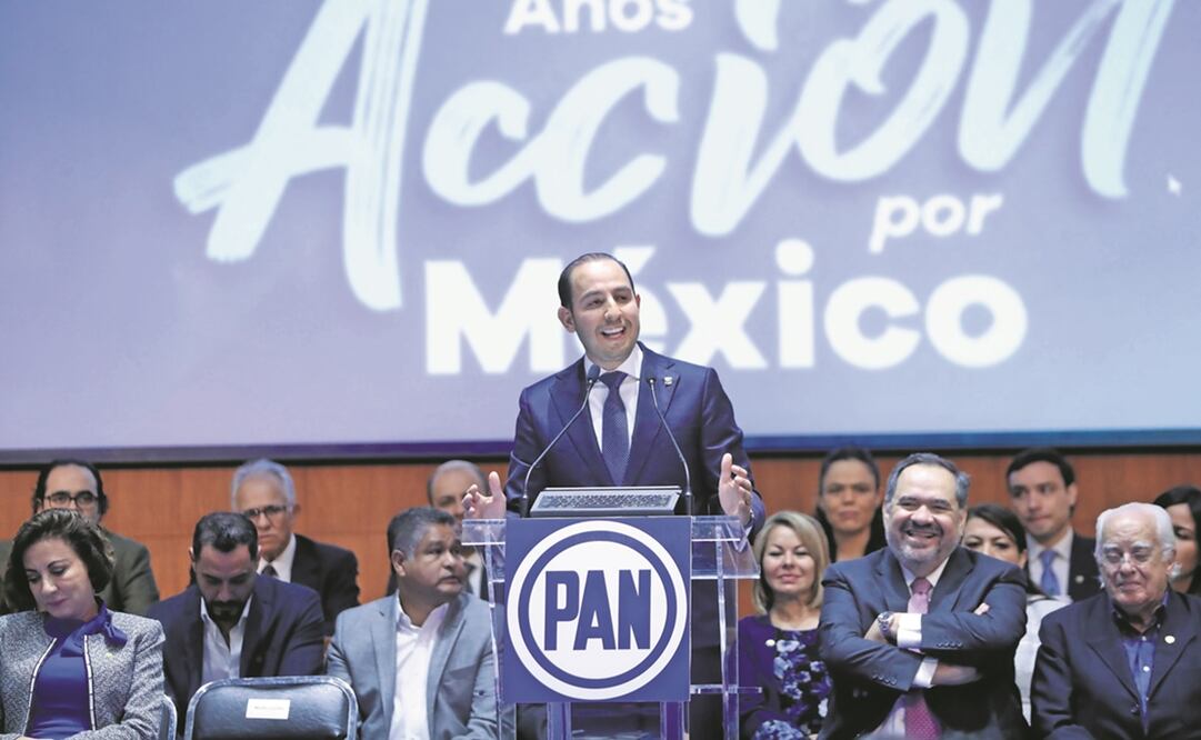 Panistas encabezados por Marko Cortés se reunieron con el embajador Ken Salazar. Foto: Archivo/ EL UNIVERSAL