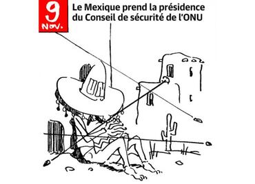 Charlie Hebdo ironizó visita de AMLO a la ONU días antes de su viaje a NY
