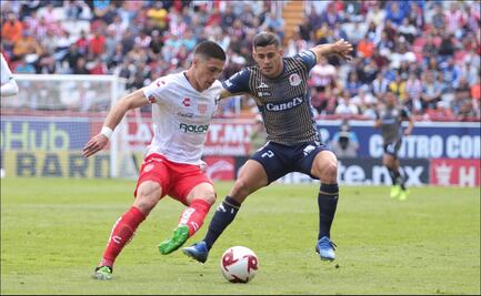 Empate por la mínima entre Necaxa y San Luis en Aguascalientes