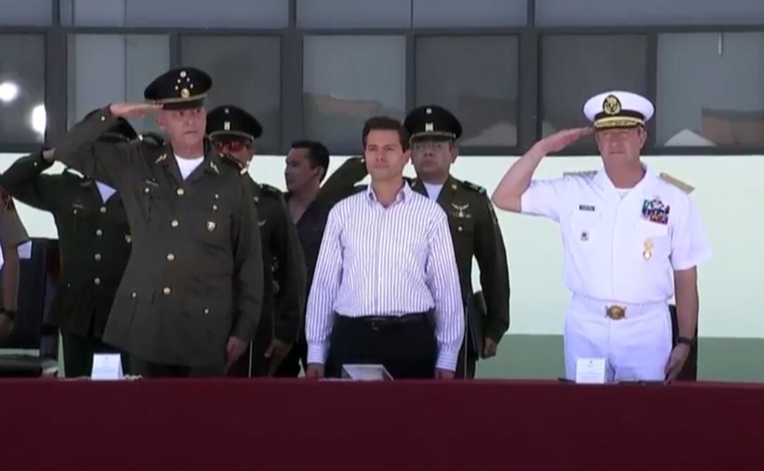 En Coahuila, el mandatario inauguró el 12 Regimiento de Caballería Motorizado y Unidad Militar. /Especial