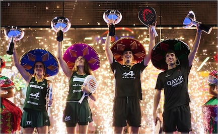 Arturo Coello y Agustín Tapia conquistan un invicto de cuarenta partidos; Gemma Triay y Claudia Fernández brillan en el Mexico Major Premier Padel