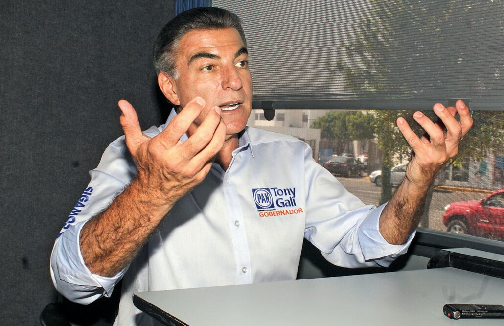 En la foto: Antonio Gali, Candidato a gobernador de Puebla (ARCHIVO EL UNIVERSAL)