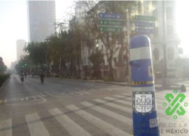 Por Ciclotón, cierran diversas avenidas de la CDMX