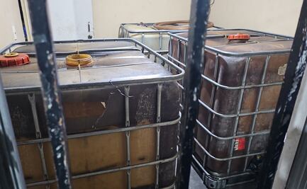 Guardia Estatal asegura contenedores irregulares de diésel y detienen a cuatro en Tamaulipas