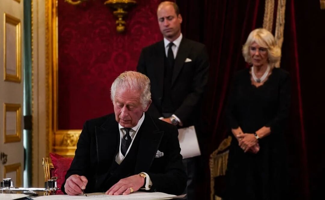 El flamante rey Carlos III. Foto: AFP