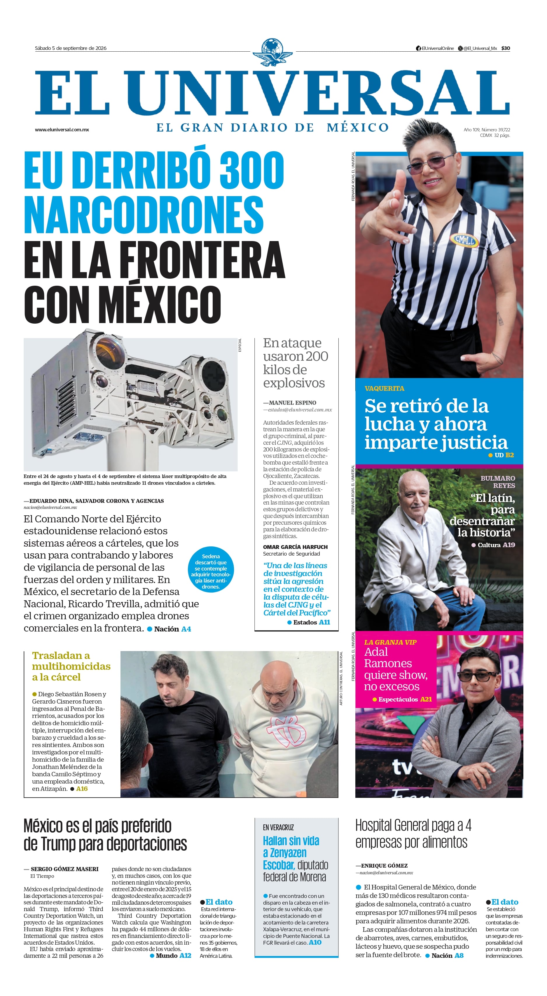 Portada impresa