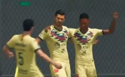 América remonta y vence al Toluca en duelo pendiente de la eLiga MX