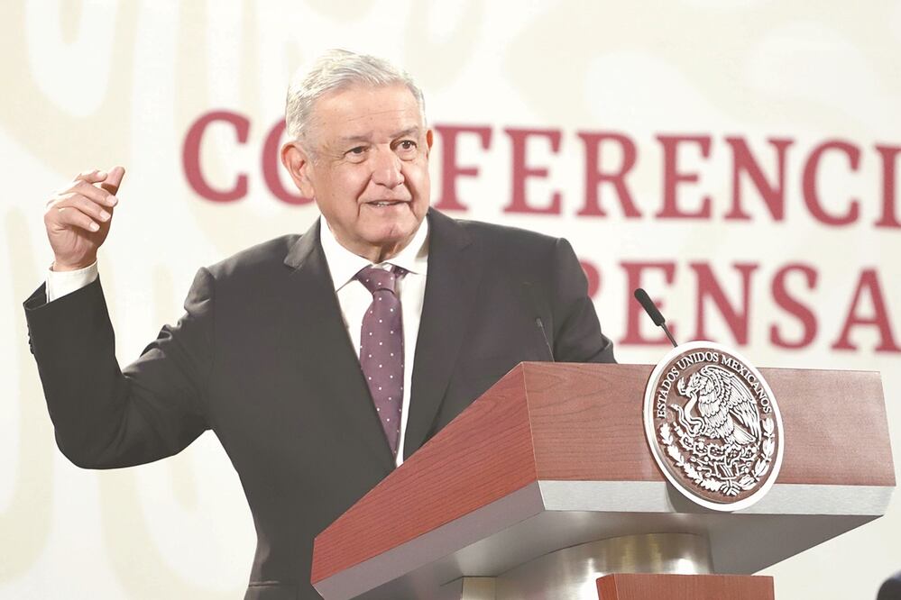 Lo más importante es la libertad, dijo el Presidente al referirse a la aplicación de la vacuna. Foto: BERENICE FREGOSO. EL UNIVERSAL