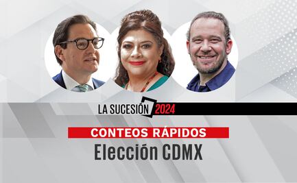 Conteo rápido en la CDMX da ventaja a Clara Brugada con al menos 8 puntos sobre Santiago Taboada 