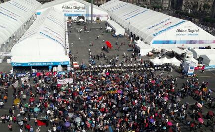 Cierran Aldea Digital por protesta de la CNTE