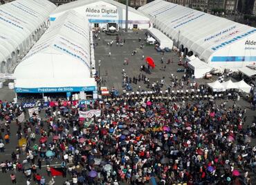 Cierran Aldea Digital por protesta de la CNTE