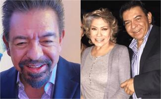 "El señor Aguilera" evita hablar, tras el fallecimiento de su exesposa Gabriela Michel: "no puedo"