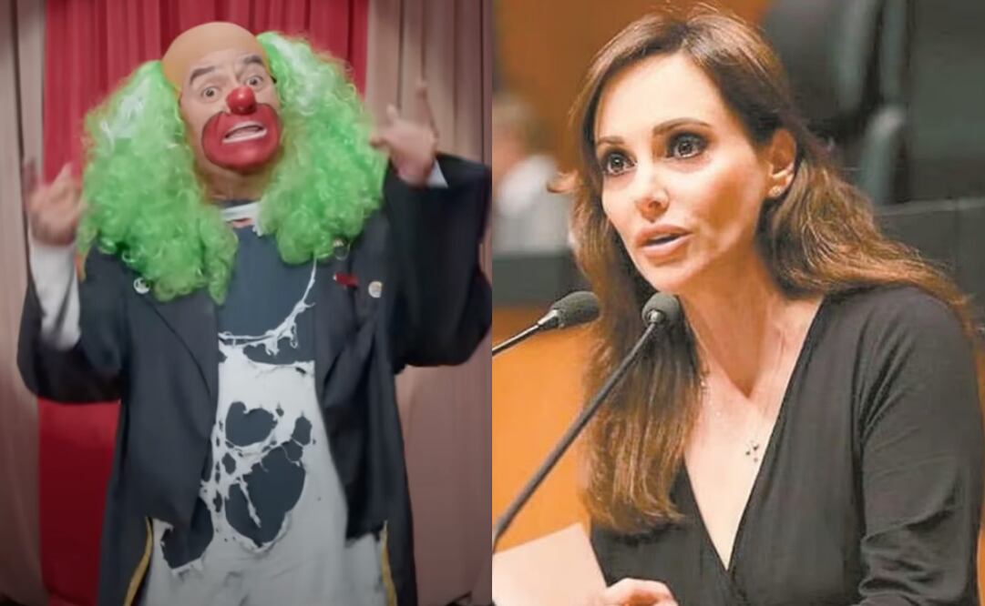 Brozo y Lilly Téllez hablan sobre rivalidad de Sheinbaum y Trump. Foto: Captura de video y Archivo / EL UNIVERSAL