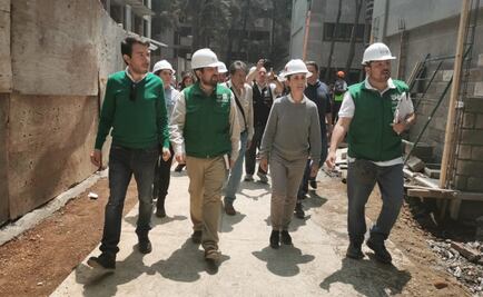 Sheinbaum visita el Multifamiliar Tlalpan; entregarán edificios en agosto