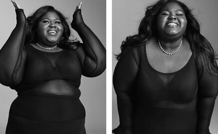 Actriz de "Precious" sorprende con su nueva imagen