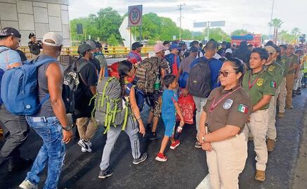 Va caravana migrante a CDMX por papeles y en busca de trabajo