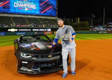 El auto que maneja el nuevo MVP de la Serie Mundial