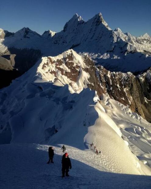 Las últimas fotografías de Daniel Araiza, alpinista mexicano muerto en Perú